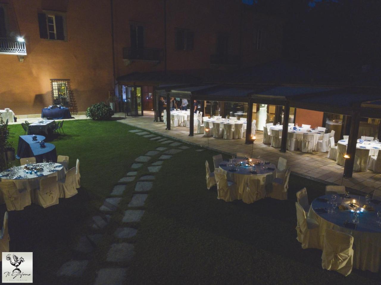 Hotel Castello Rosso Costigliole Saluzzo Exterior foto