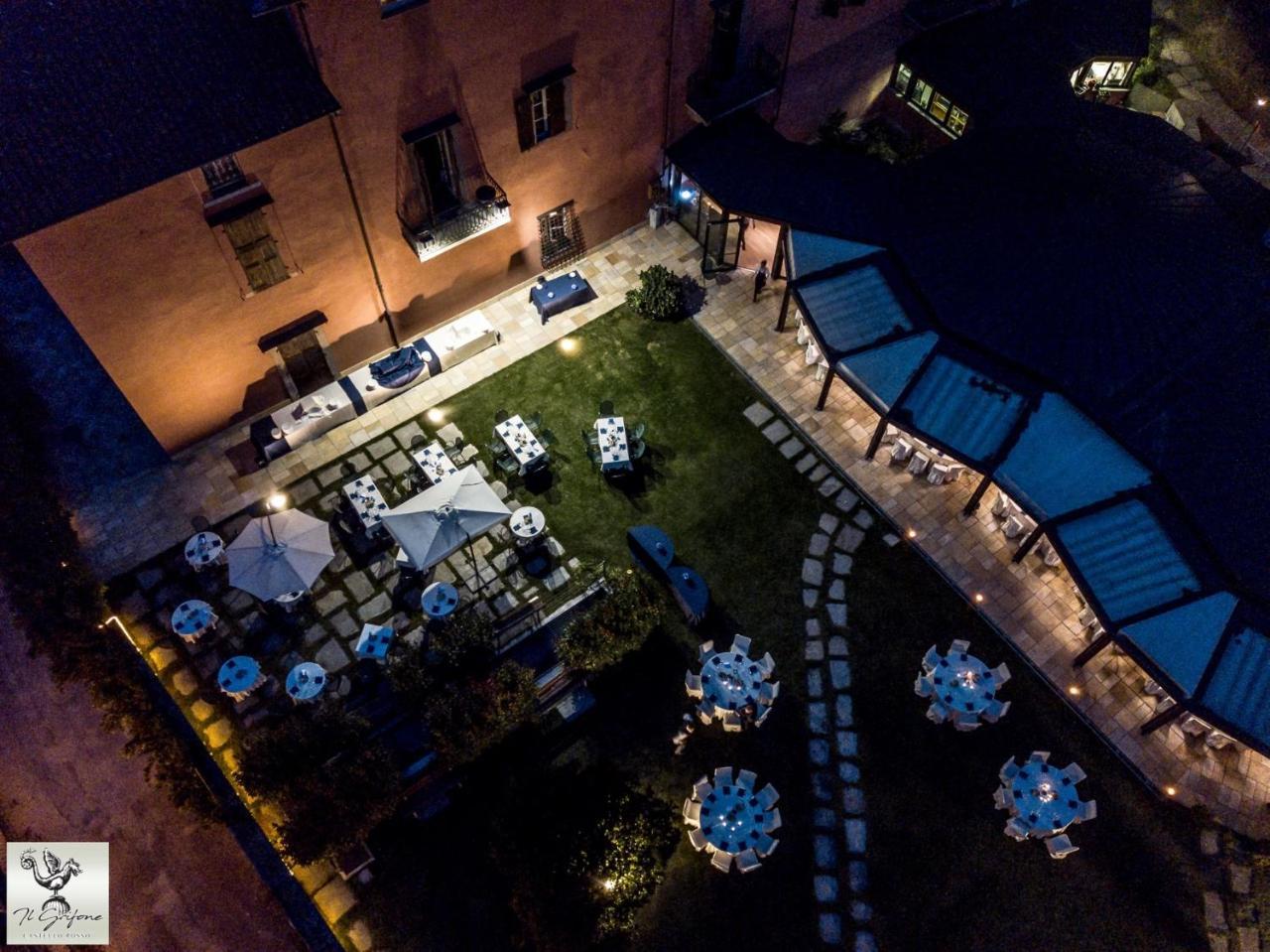 Hotel Castello Rosso Costigliole Saluzzo Exterior foto